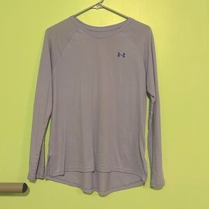 Women’s Under Armour purple long sleeve, gently used, size small